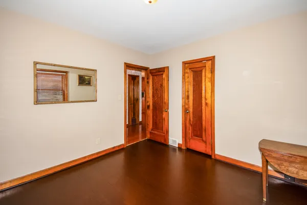 a view of livingroom with hardwood