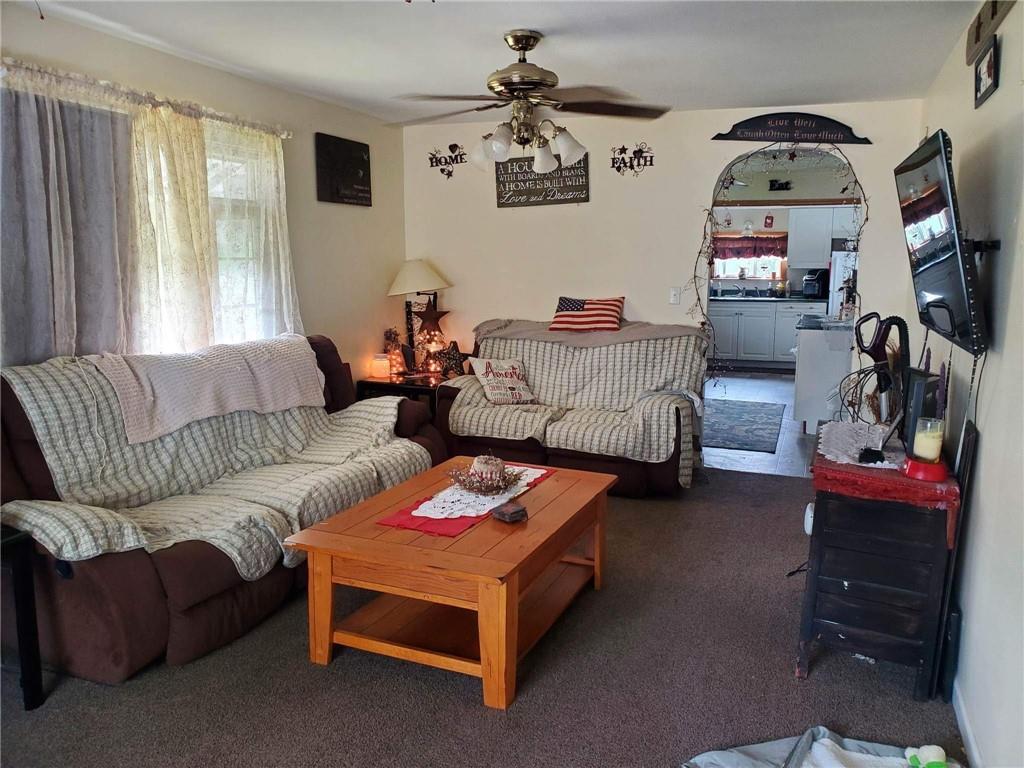 105 Febinger Alley Kittanning, PA 16201 - Photo 10 of 21 a living room with furniture and a flat screen tv