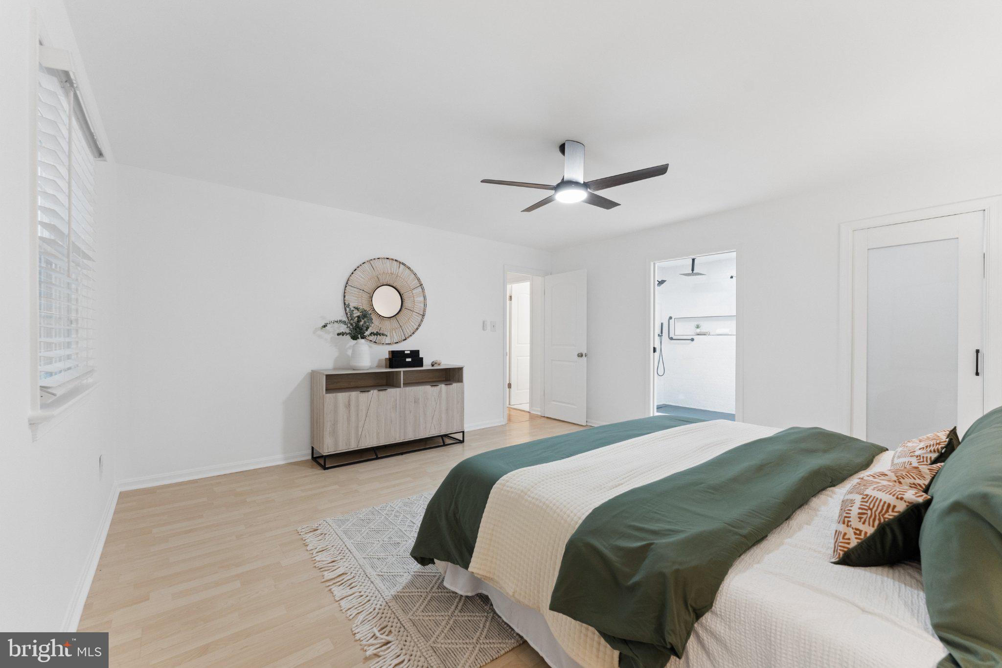 3219 Fox Mill Road Oakton, VA 22124 - Photo 30 of 87 Serene bedroom with modern accents.