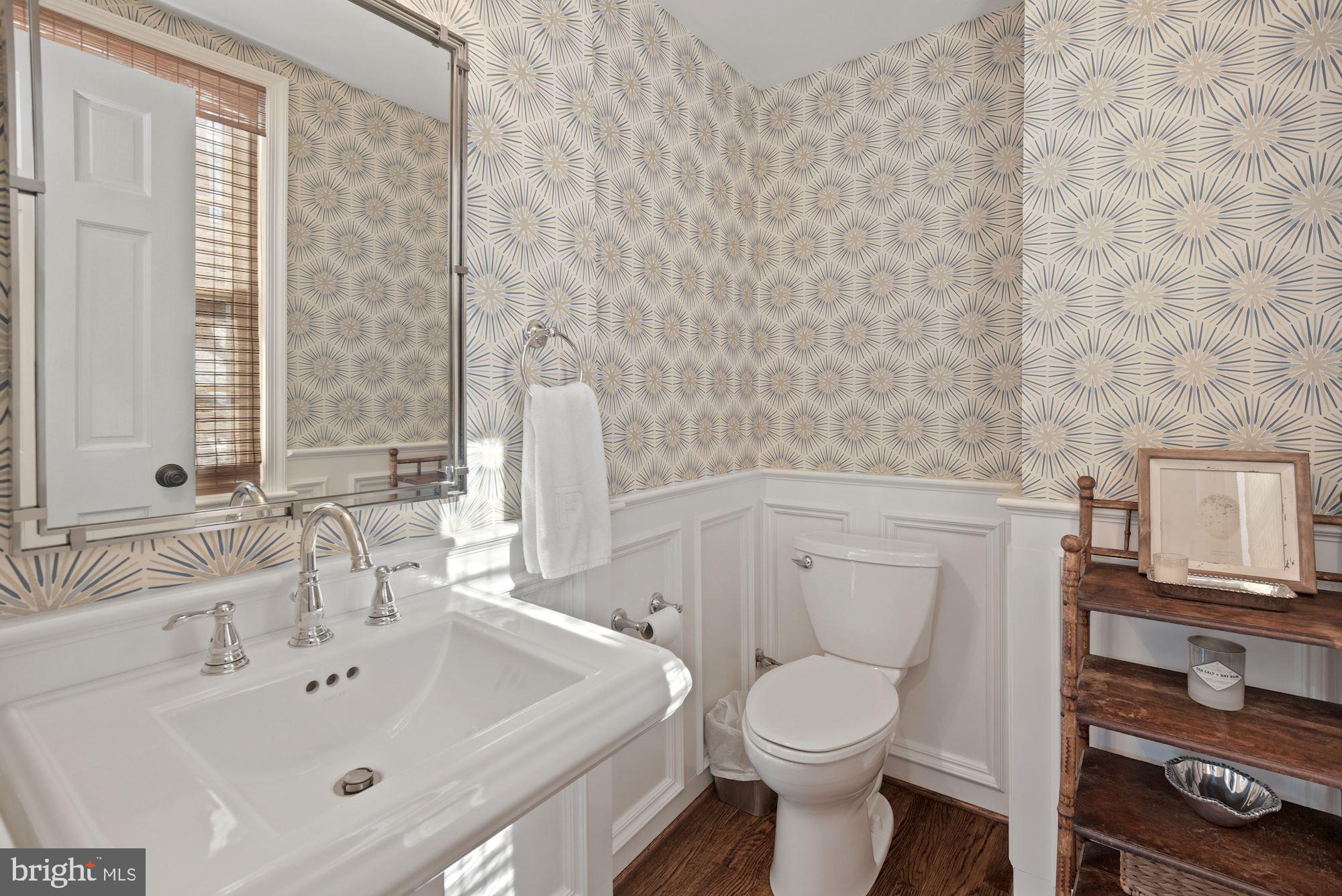 5900 Ramsgate Road Bethesda, MD 20816 - Photo 3 of 21 Guest Powder Room (new)