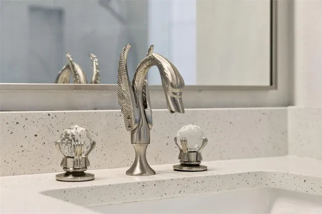 a bathroom with a sink