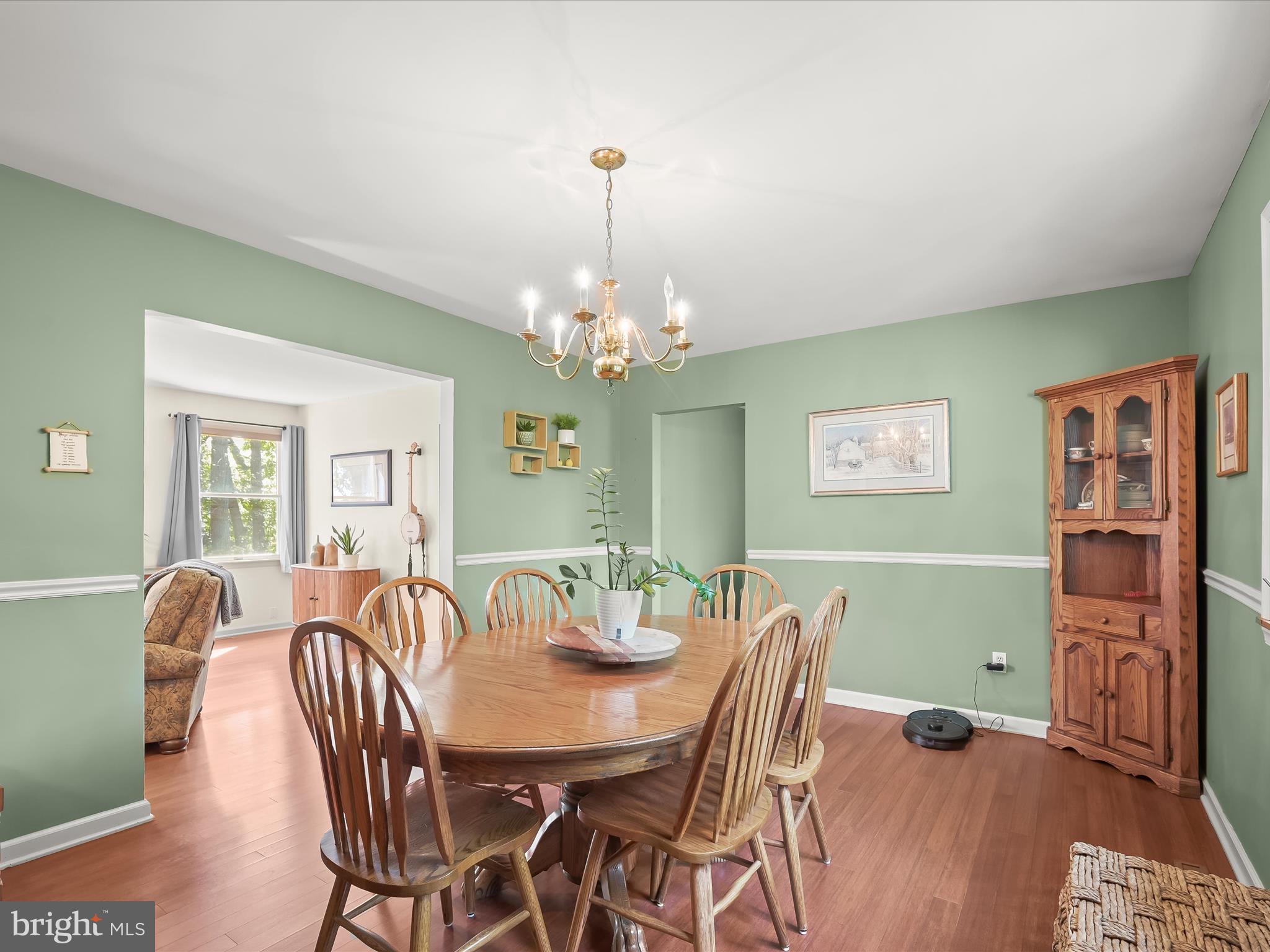 4950 Fleming Road Mount Airy, MD 21771 - Photo 14 of 64 a view of a dining room with furniture and chandelier