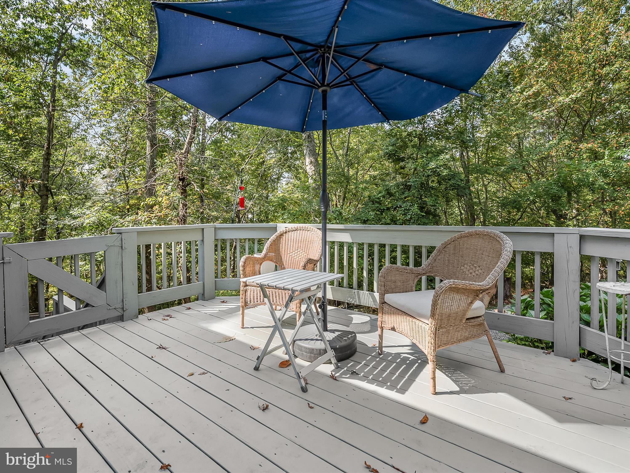 4950 Fleming Road Mount Airy, MD 21771 - Photo 41 of 64 a view of balcony with wooden floor and outdoor seating