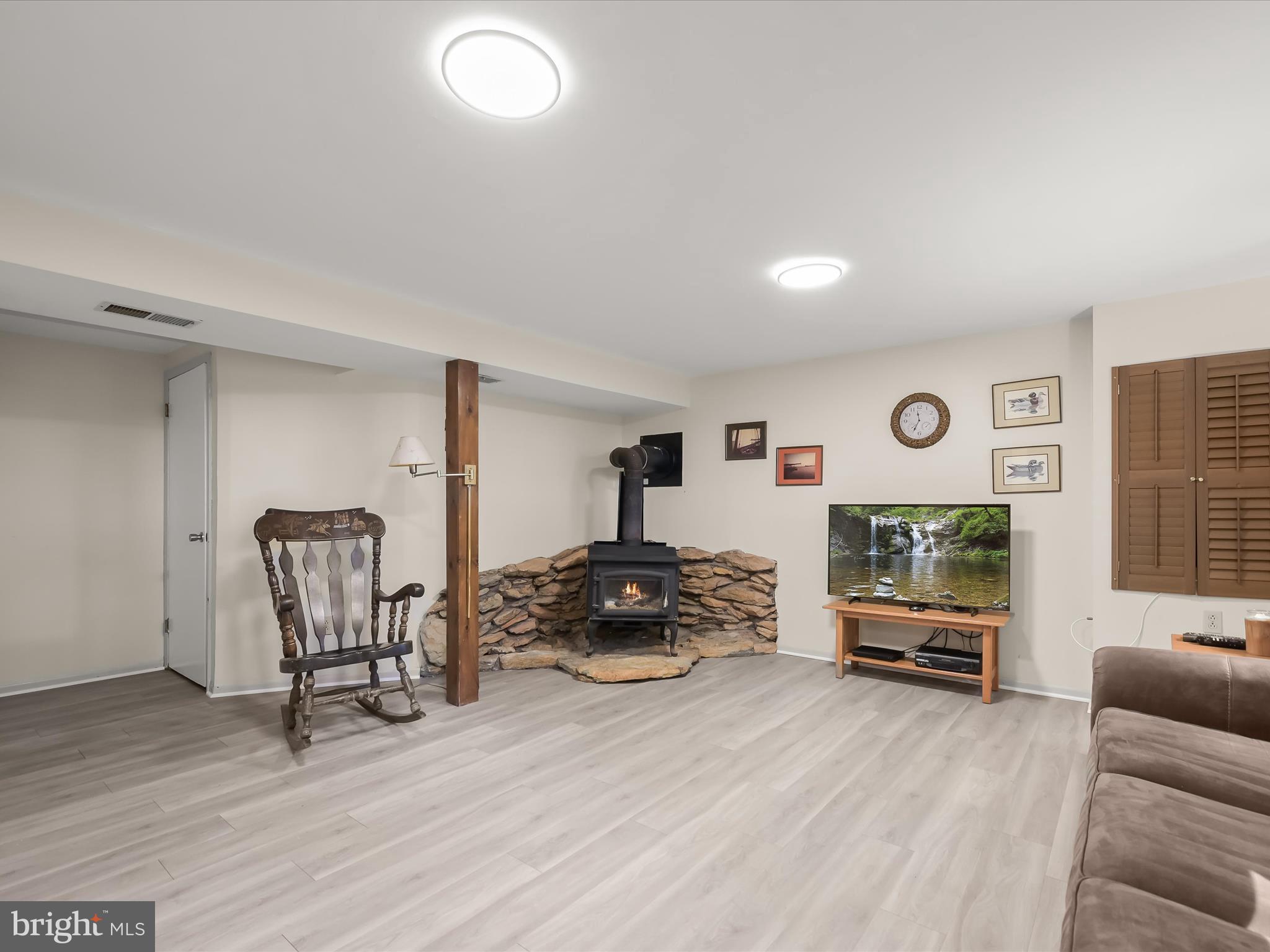 4950 Fleming Road Mount Airy, MD 21771 - Photo 8 of 64 Family room w/ wood stove