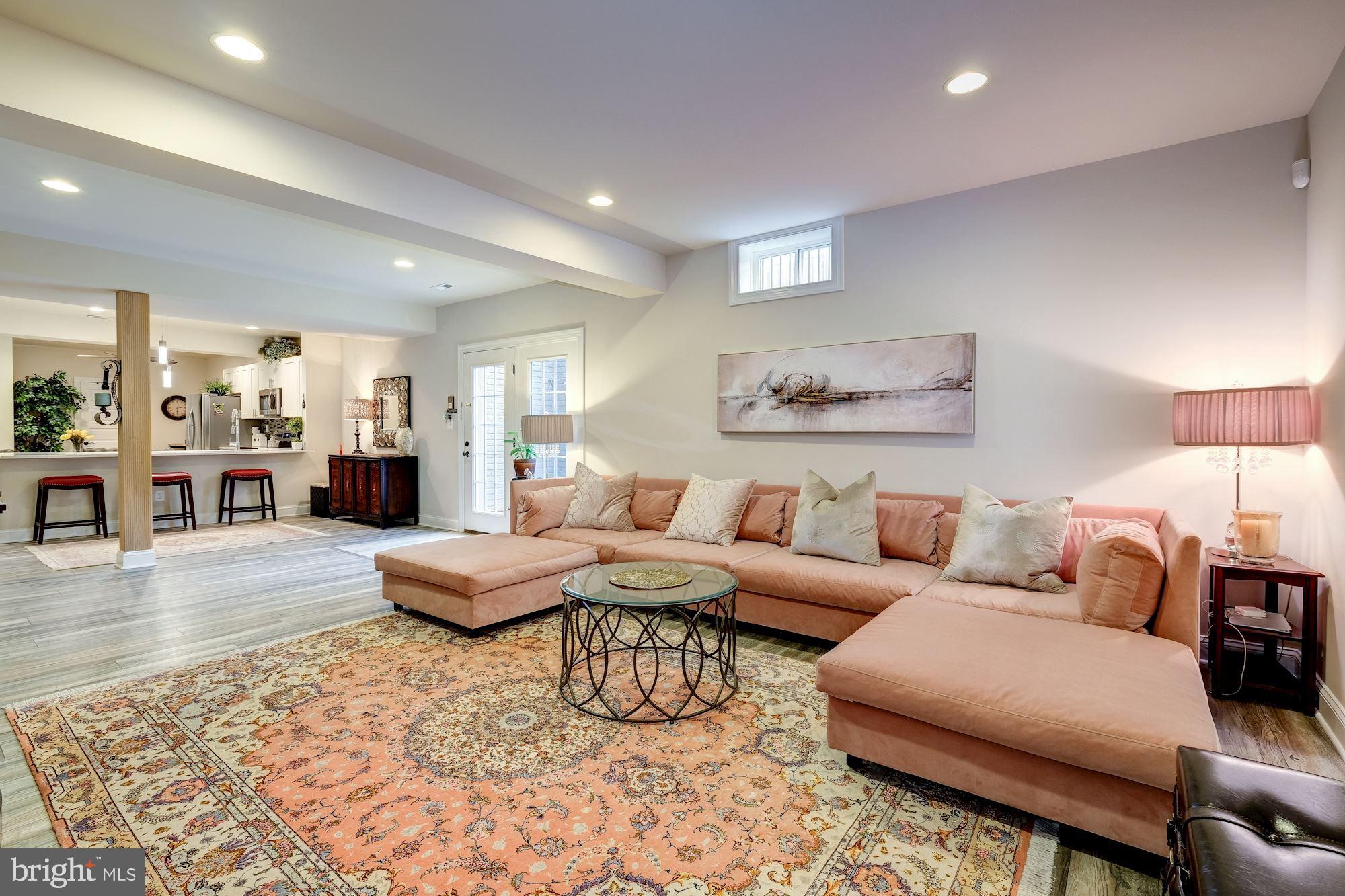 2310 North Glebe Road Arlington, VA 22207 - Photo 27 of 39 Lower Level Living Room with Separate Entry