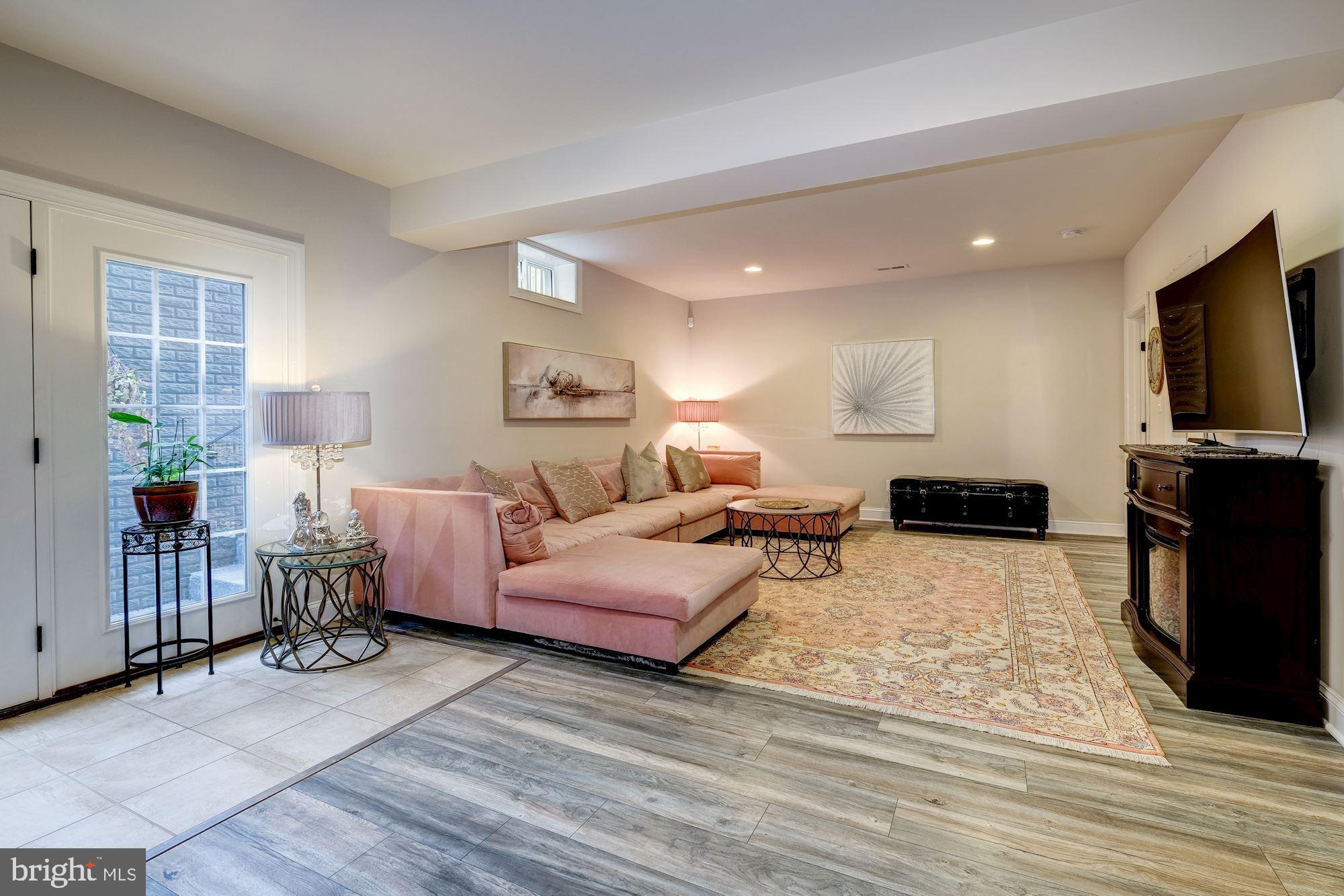 2310 North Glebe Road Arlington, VA 22207 - Photo 28 of 39 Lower Level Living Room with Separate Entry