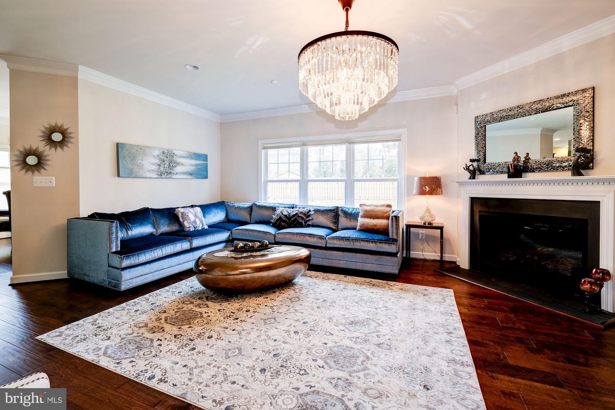 2310 North Glebe Road Arlington, VA 22207 - Photo 10 of 39 Family Room with gas fireplace