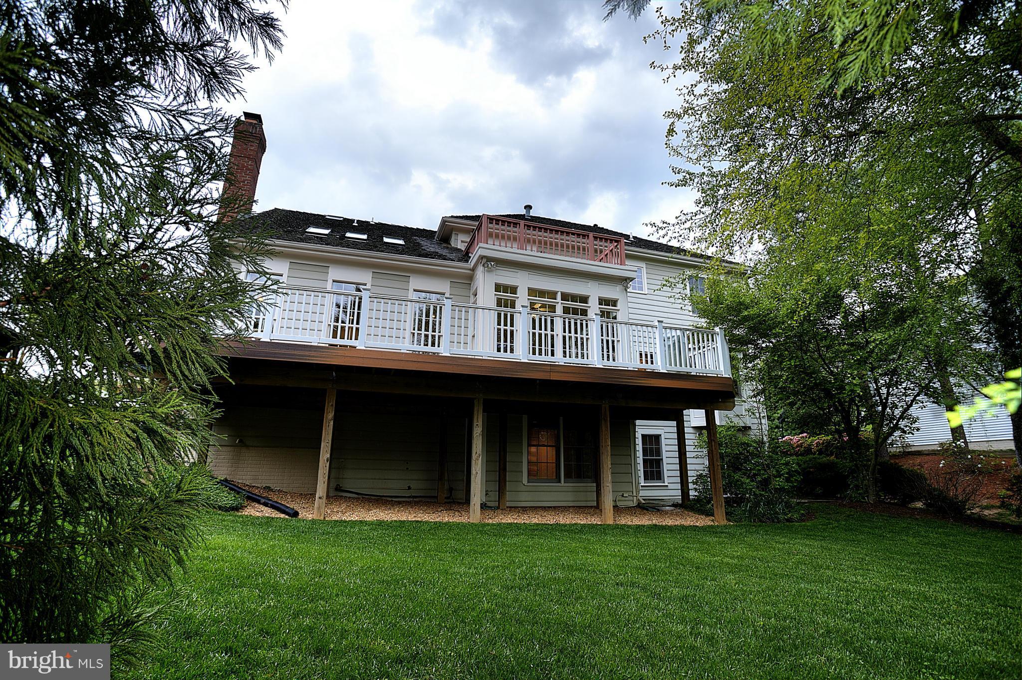 8154 Ridge Creek Way Springfield, VA 22153 - Photo 30 of 30 2 Decks, slate patio & gazebo at side of home