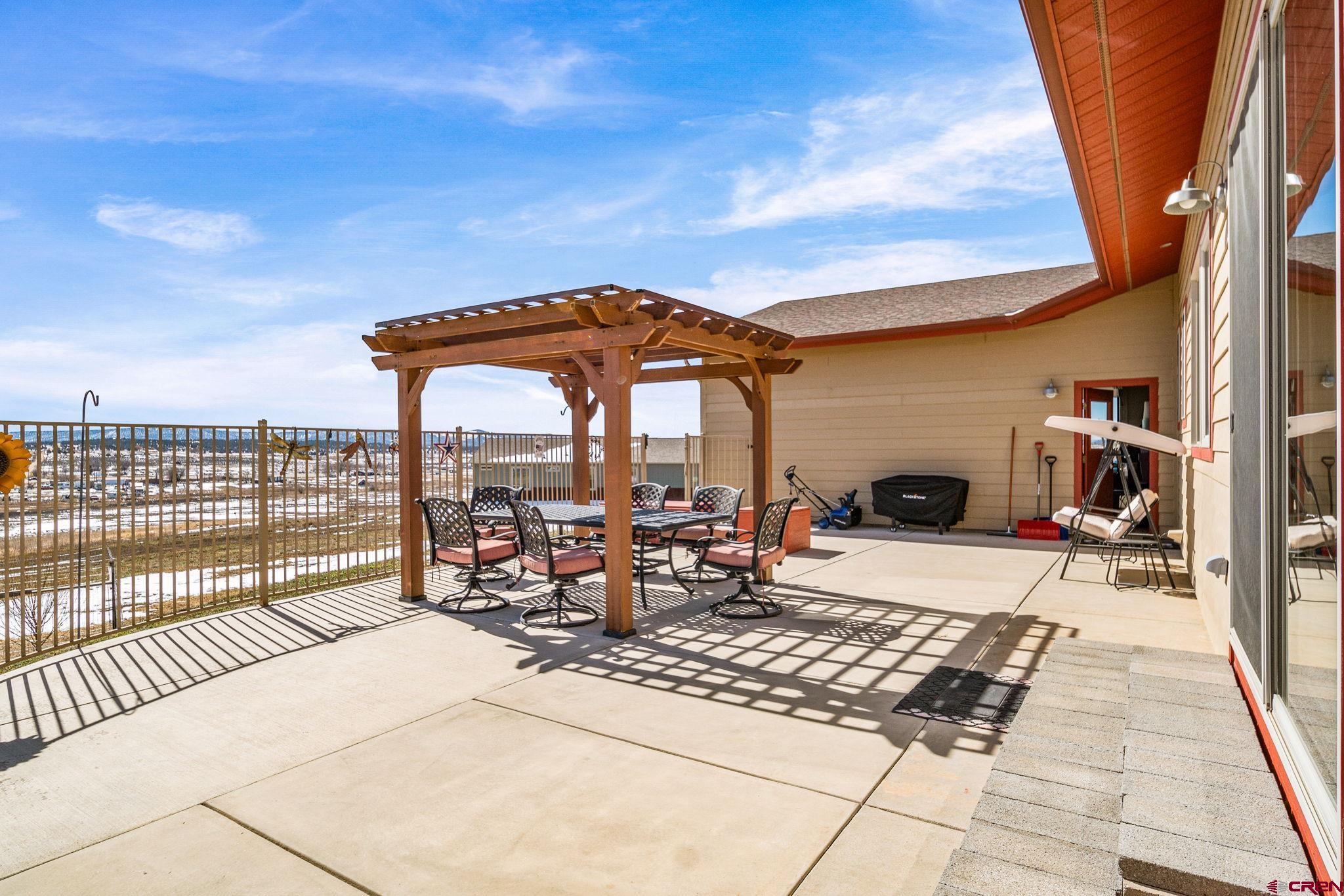 59 Chesterfield Place Ignacio, CO 81137 - Photo 29 of 35 a view of a terrace with furniture and garden