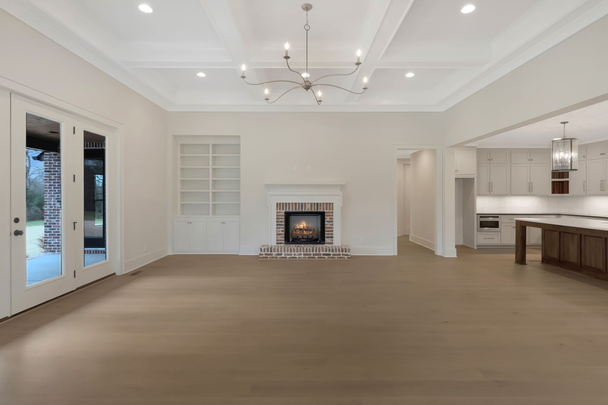 1072 Poplar Hill Road Lebanon, TN 37090 - Photo 15 of 49 a view of an empty room with a fireplace and a window