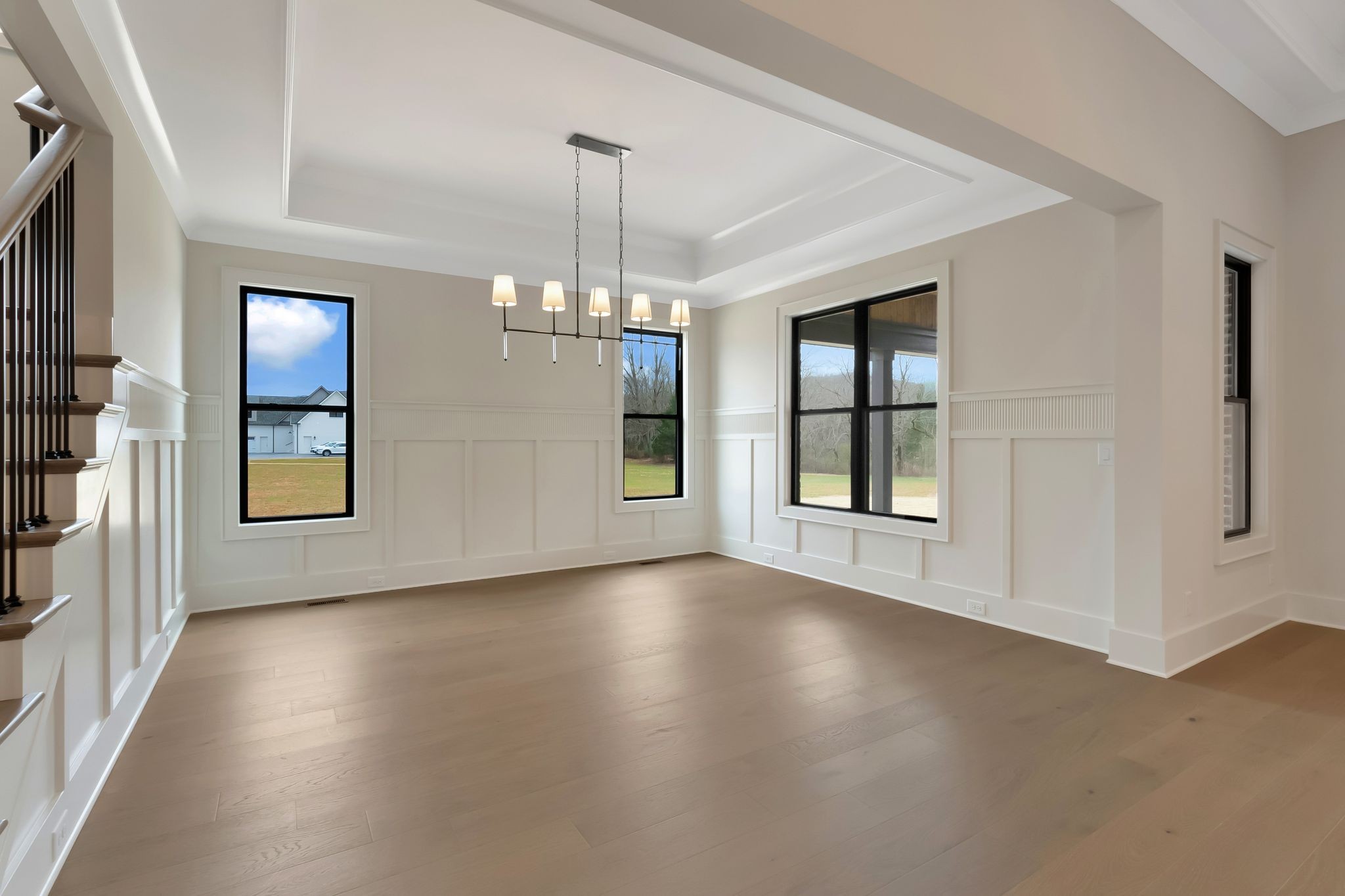 1072 Poplar Hill Road Lebanon, TN 37090 - Photo 19 of 49 a view of an empty room with wooden floor and a window