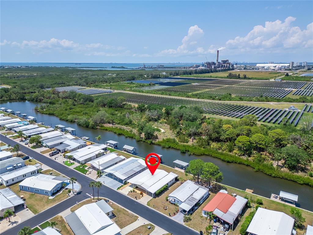 210 North St Thomas Circle Apollo Beach, FL 33572 - Photo 23 of 34 a view of a city from a terrace