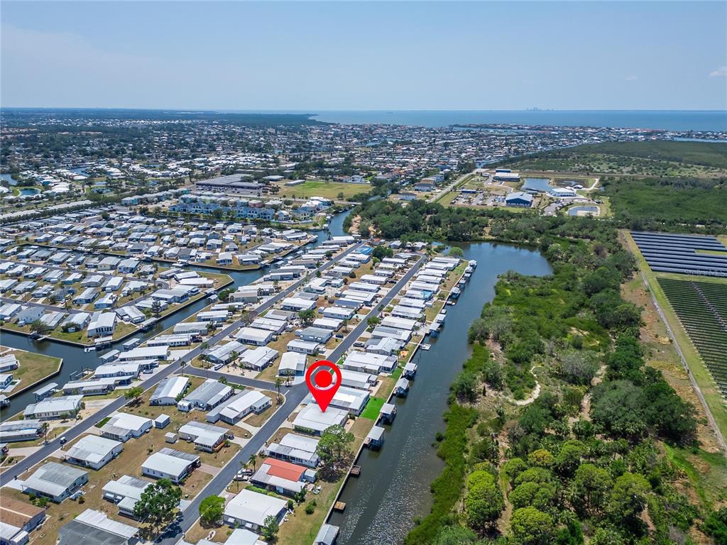 210 North St Thomas Circle Apollo Beach, FL 33572 - Photo 25 of 34 an aerial view of multiple house