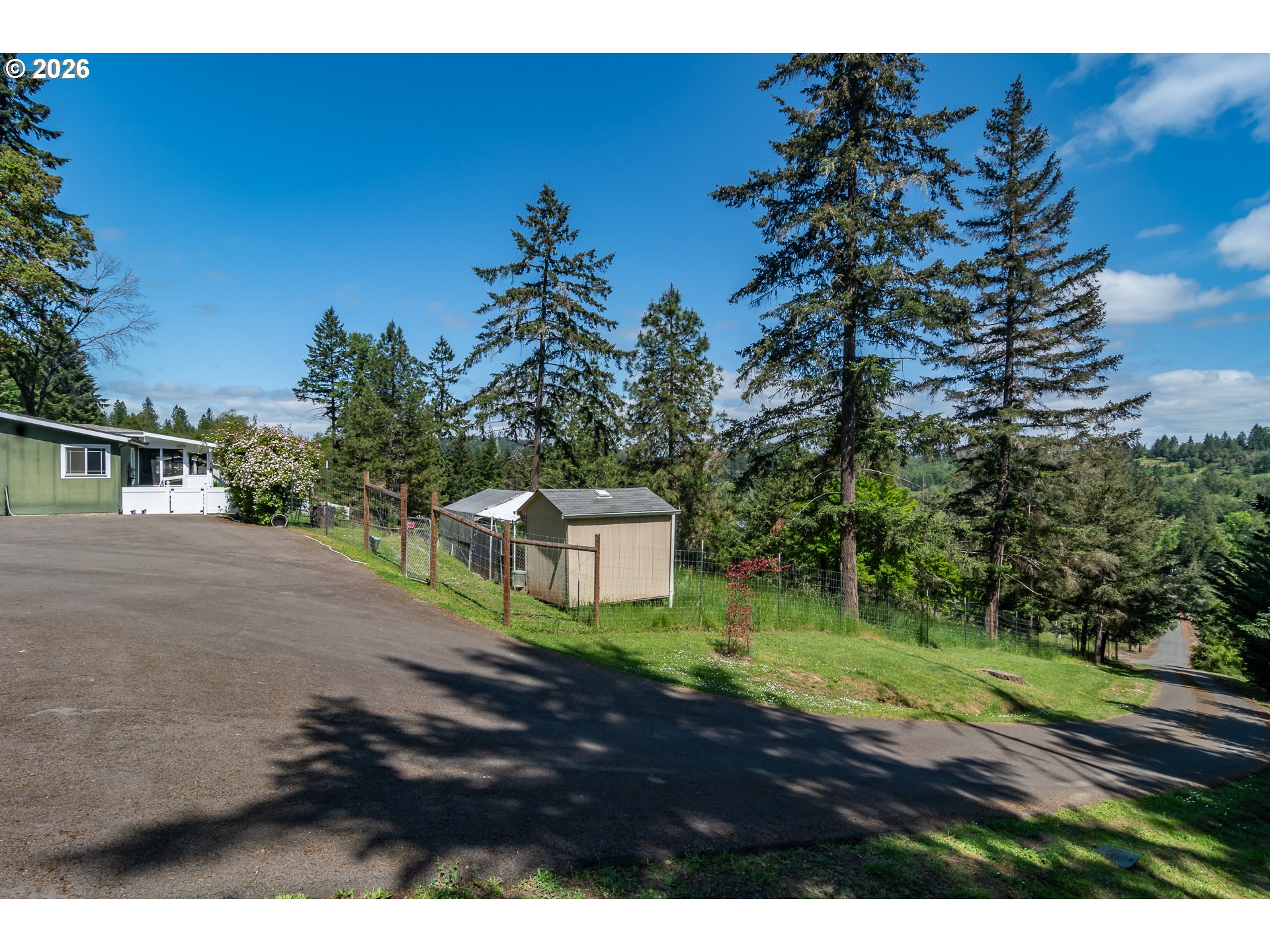 562 Valley Road Roseburg, OR 97471 - Photo 43 of 48 a view of a backyard
