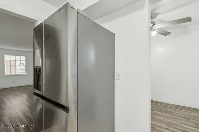 a view of closet area