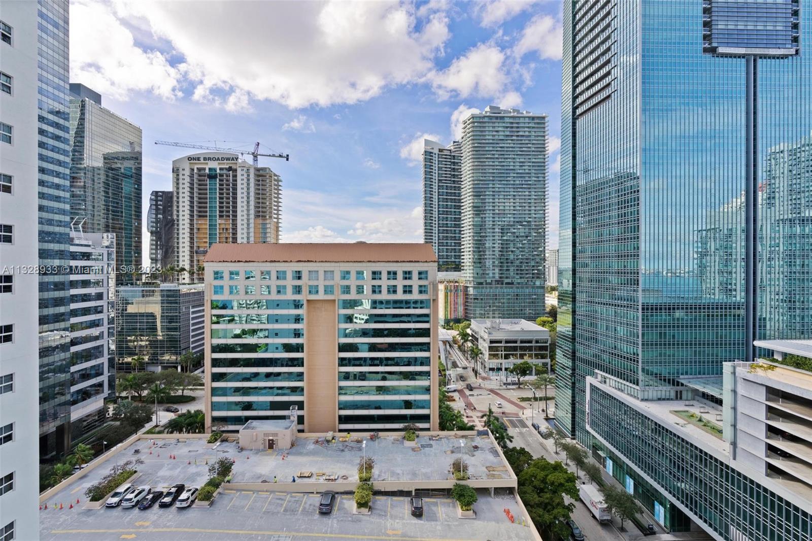 170 Southeast 14th Street, Unit 1906 Miami, FL 33131 - Photo 18 of 26 a view of a balcony with city view