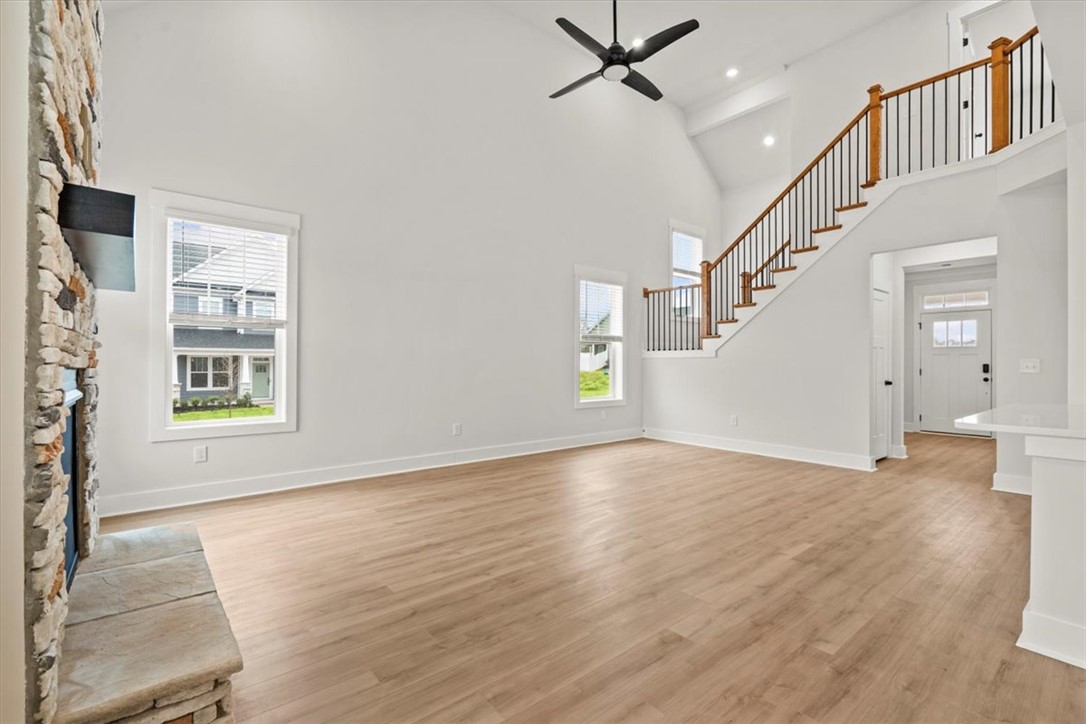 513 Grasshopper Court Anderson, SC 29621 - Photo 13 of 39 Open oak staircase