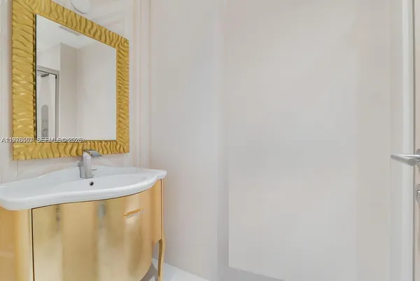 a view of a balcony with city view