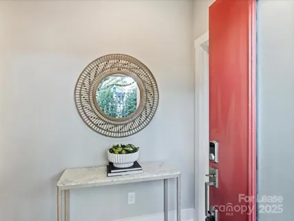 a close view of door lock