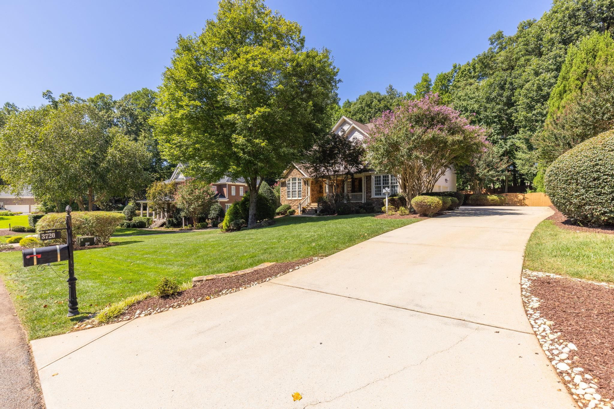 3720 Grandbridge Drive Apex, NC 27539 - Photo 56 of 81 a view of a park with large trees