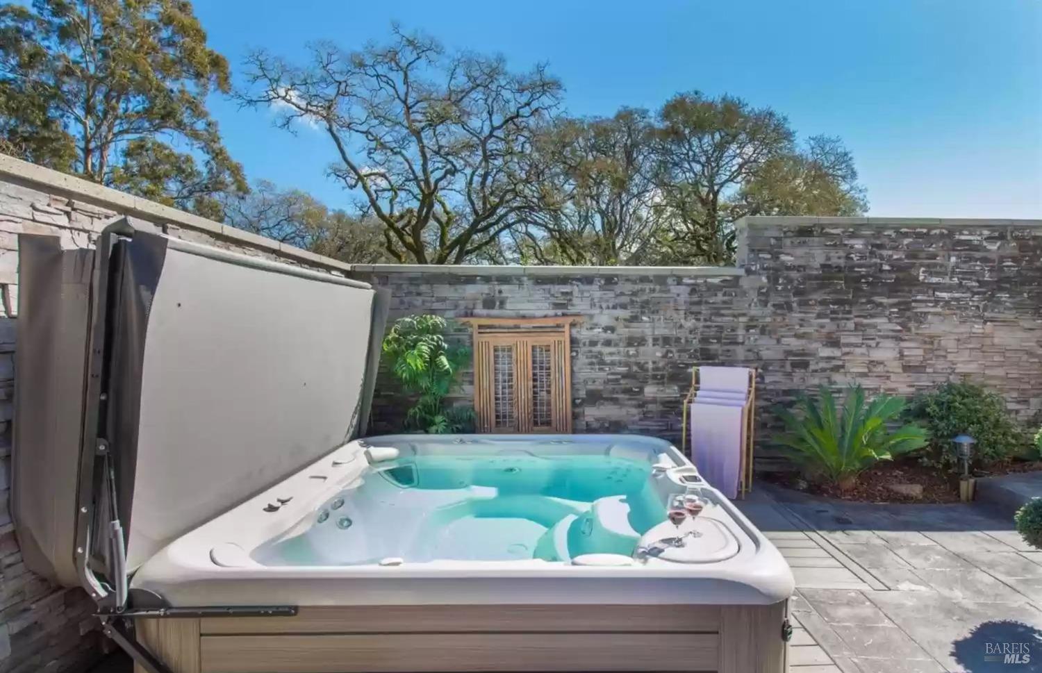 4588 Bennett Valley Road Santa Rosa, CA 95404 - Photo 26 of 88 Hot tub.