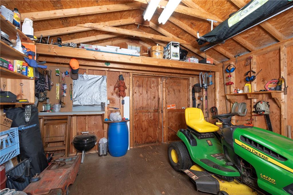 131 Parsonage Drive Advance, NC 27006 - Photo 33 of 41 Storage Shed Interior