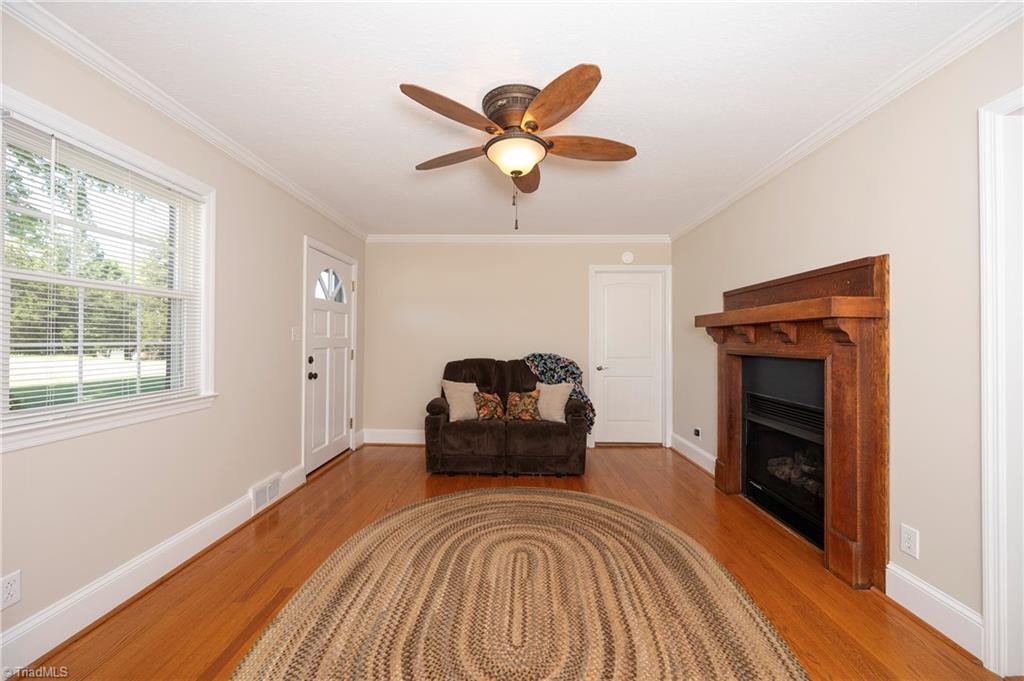 131 Parsonage Drive Advance, NC 27006 - Photo 5 of 41 Living Room w/Gas Fireplace
