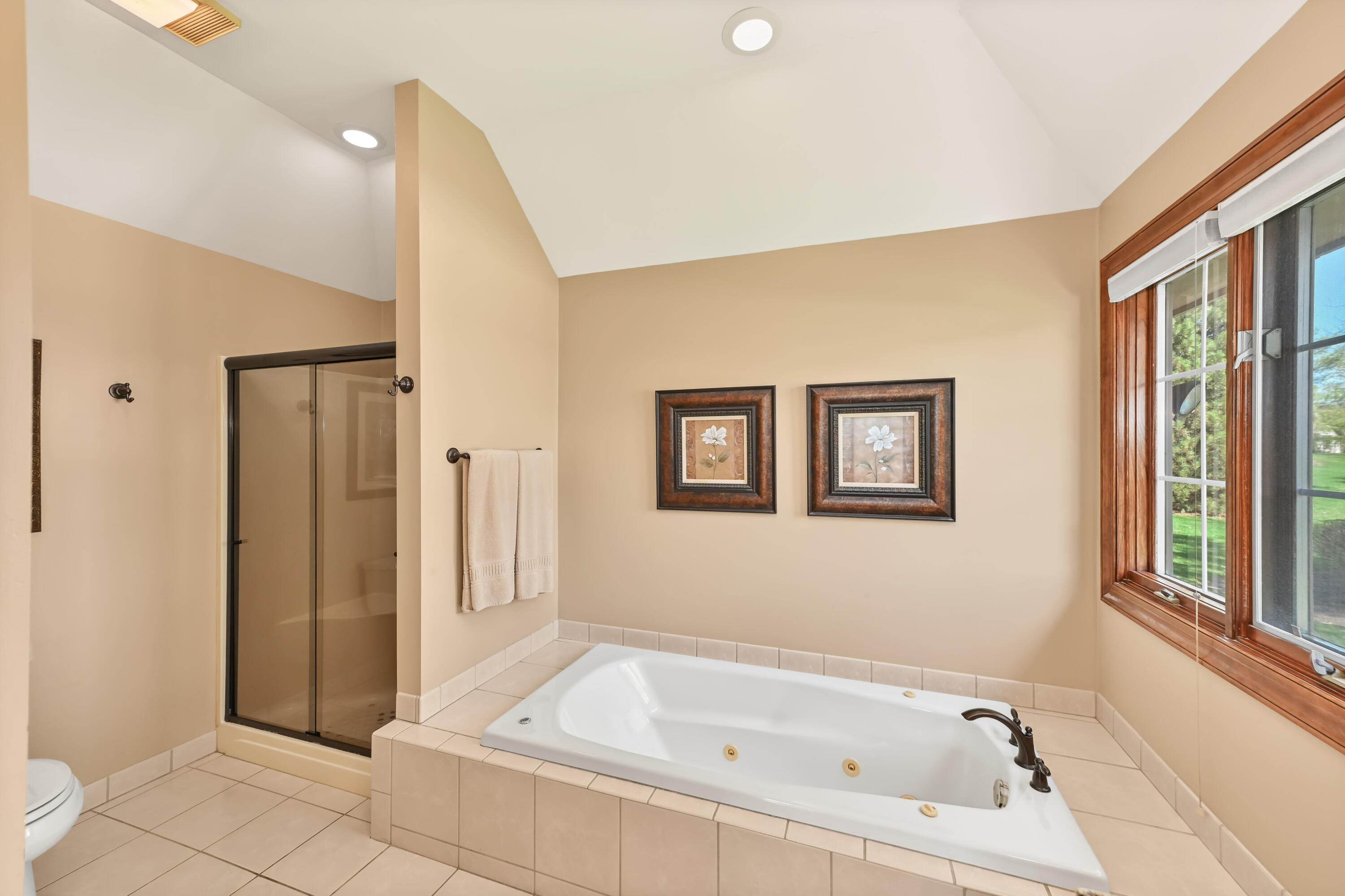 17700 Parish Drive Brookfield, WI 53045 - Photo 25 of 42 Primary with shower and separate tub
