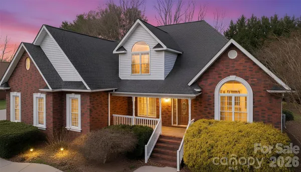 a front view of a house with entertaining space