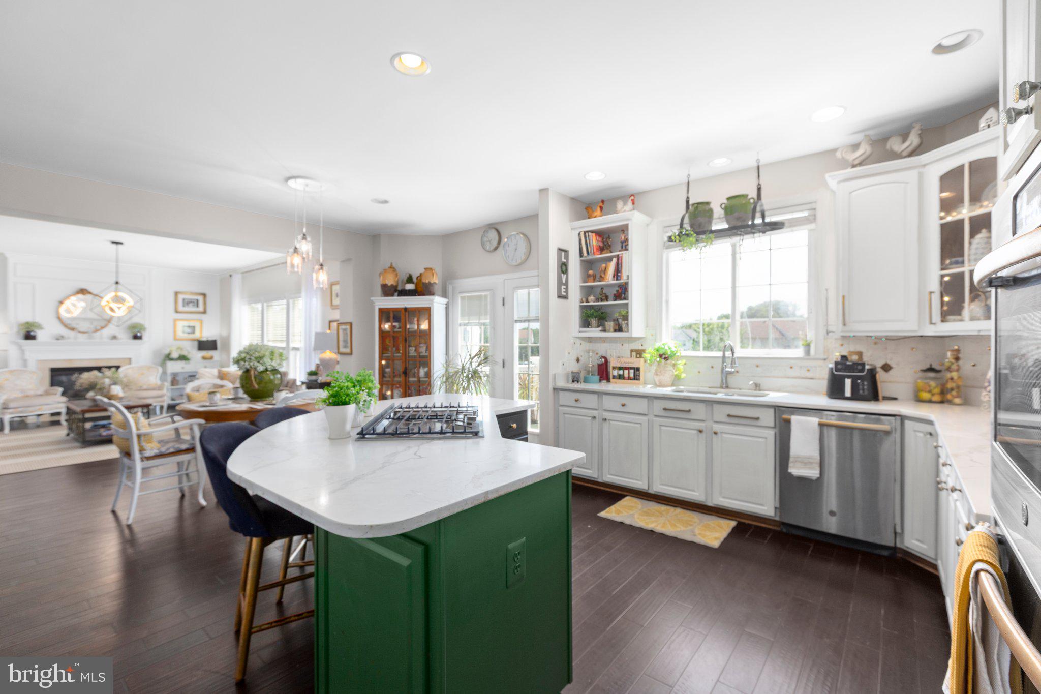 50 Hamstead Road Fredericksburg, VA 22405 - Photo 14 of 57 Large kitchen island and recessed lighting
