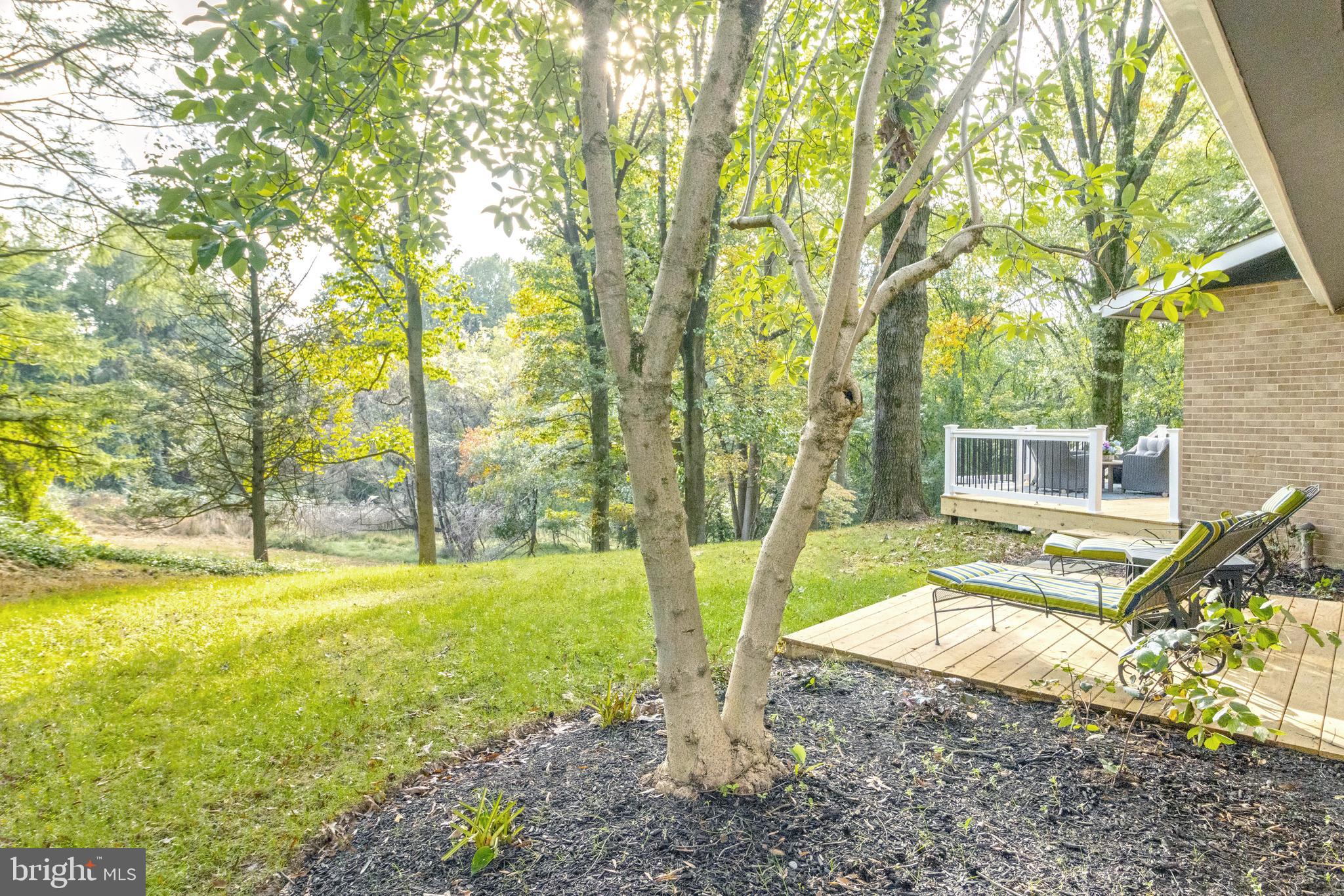 837 Summerset Drive Hockessin, DE 19707 - Photo 42 of 45 View from Master Bedroom Patio