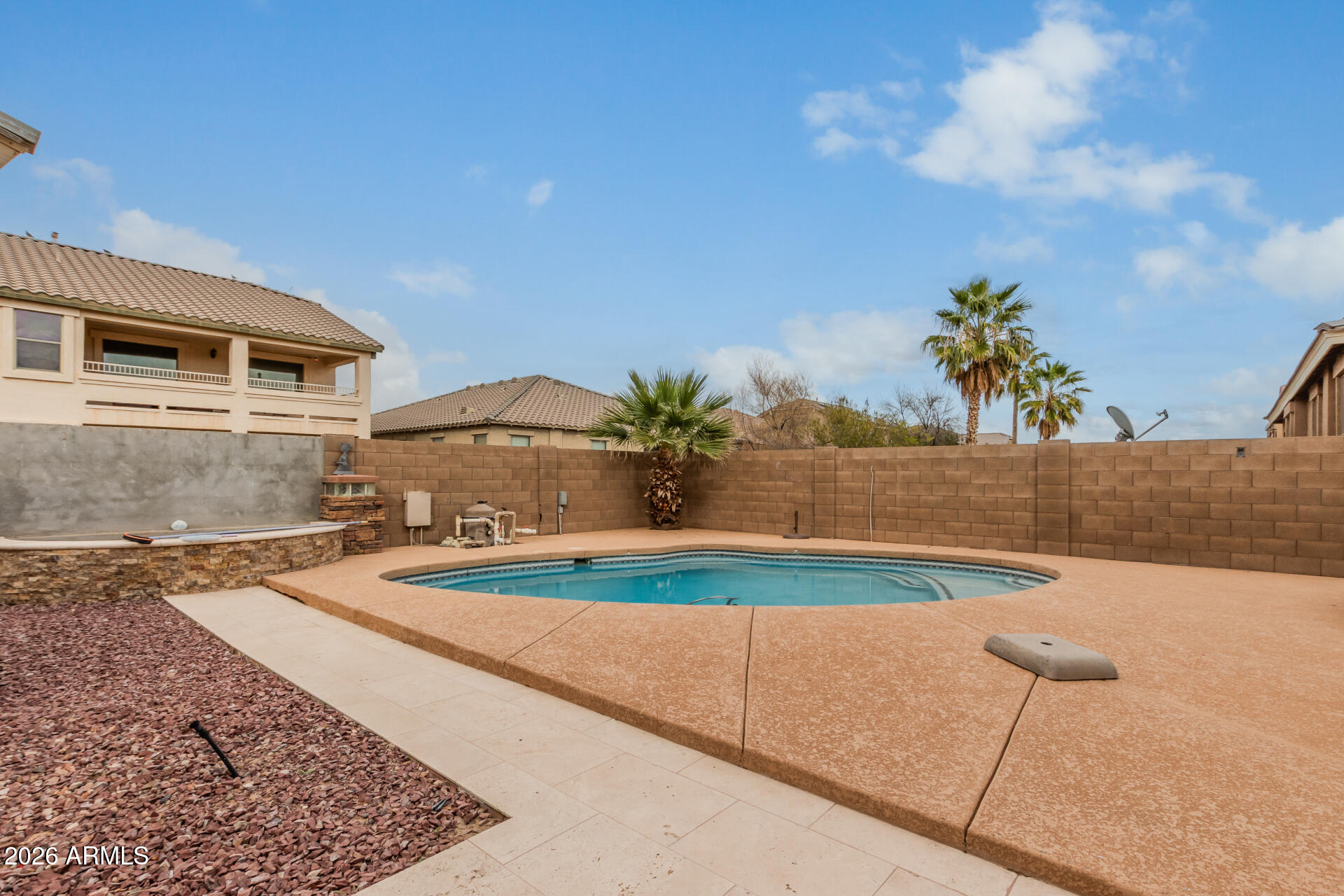41106 West Coltin Way Maricopa, AZ 85138 - Photo 45 of 51 a view of a backyard