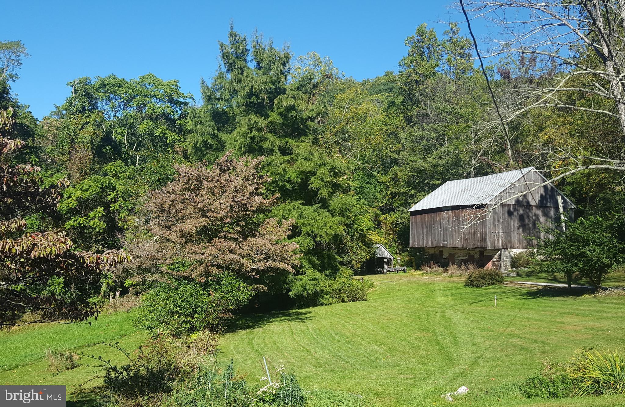 4349 Middlepoint Road Myersville, MD 21773 - Photo 14 of 27 a view of a backyard with plants and a garden