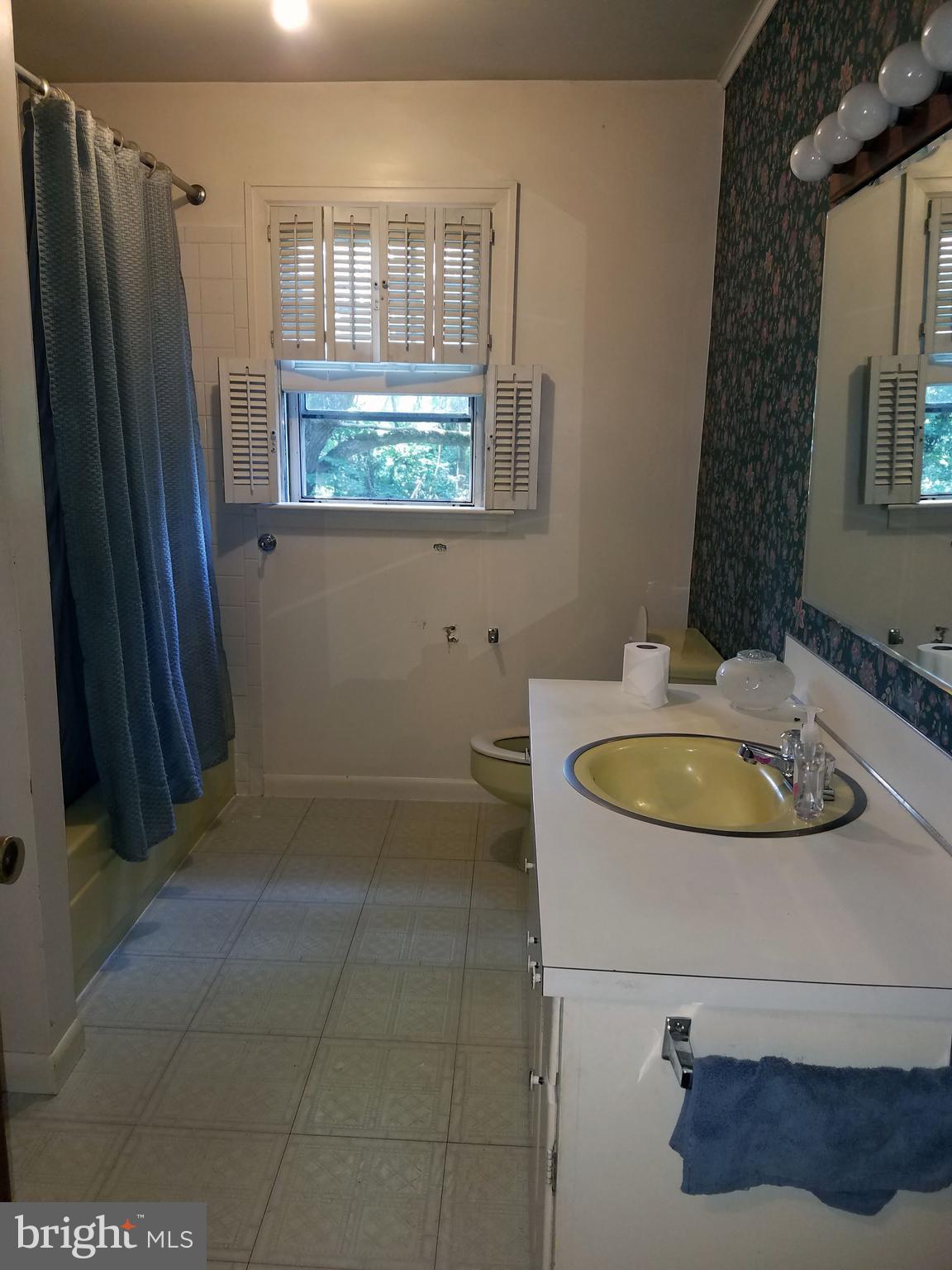 4349 Middlepoint Road Myersville, MD 21773 - Photo 7 of 27 a bathroom with a sink a toilet and a mirror