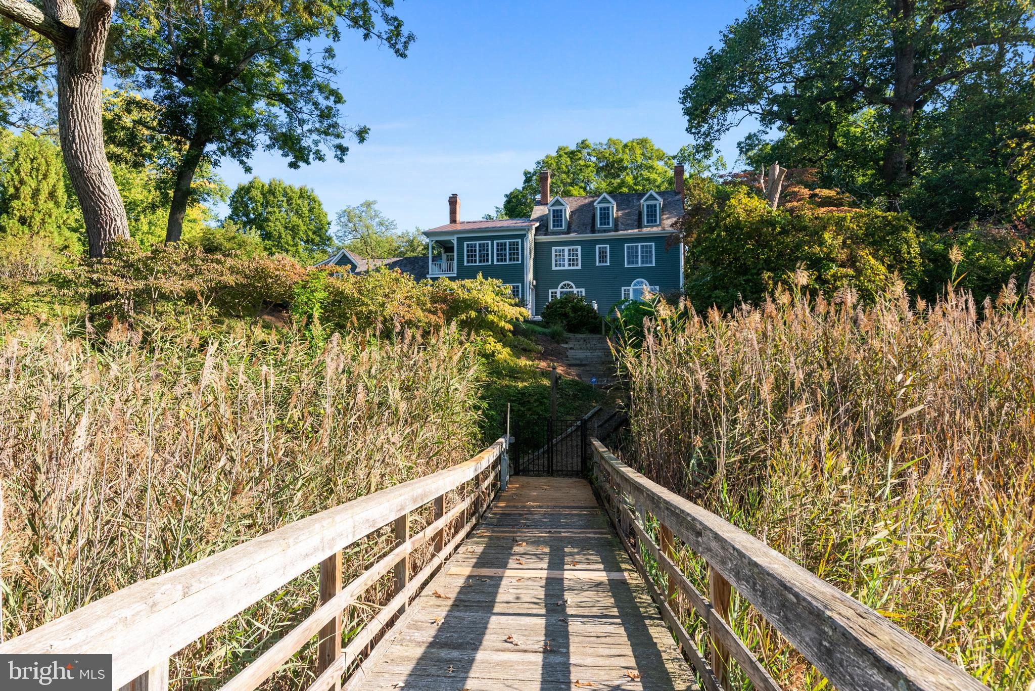 1865 Milvale Road Annapolis, MD 21409 - Photo 10 of 77 Bridge over wetlands to deepwater pier