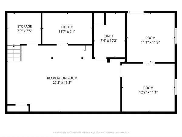 a picture of a bench in front of a mirror