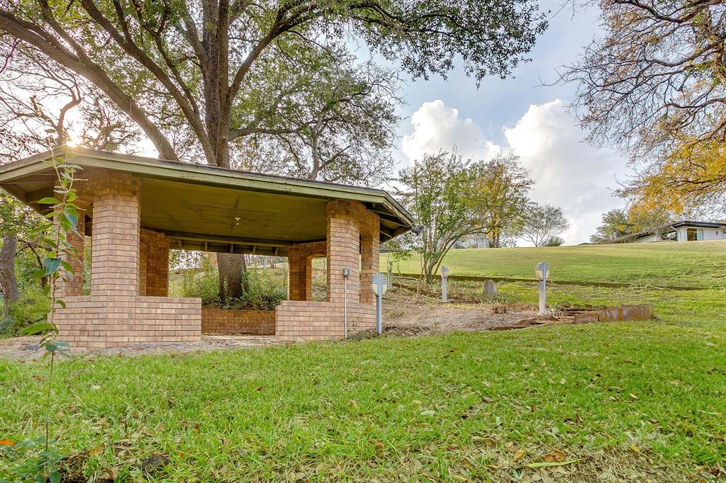 4301 Briarhaven Road Fort Worth, TX 76109 - Photo 28 of 40 a view of a house with a backyard