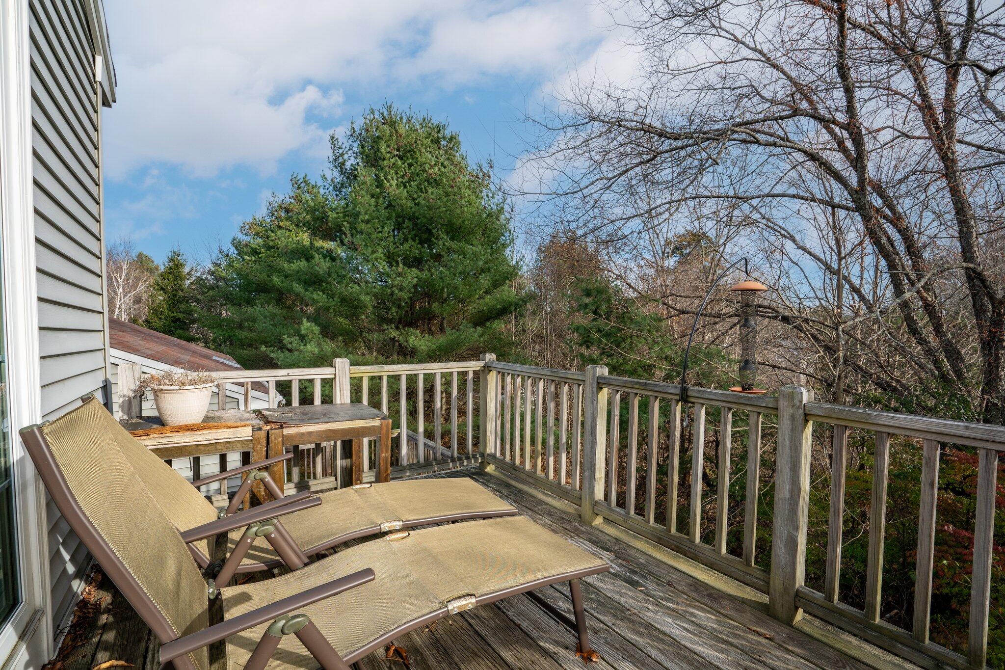 191 Main Street Windham, ME 04062 - Photo 41 of 49 Deck off Apartment