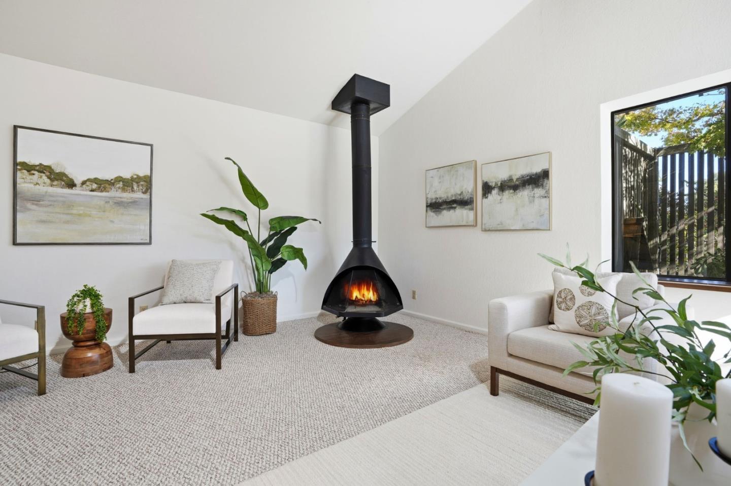 1190 Flying Fish Street Foster City, CA 94404 - Photo 22 of 45 a living room with furniture and a potted plant