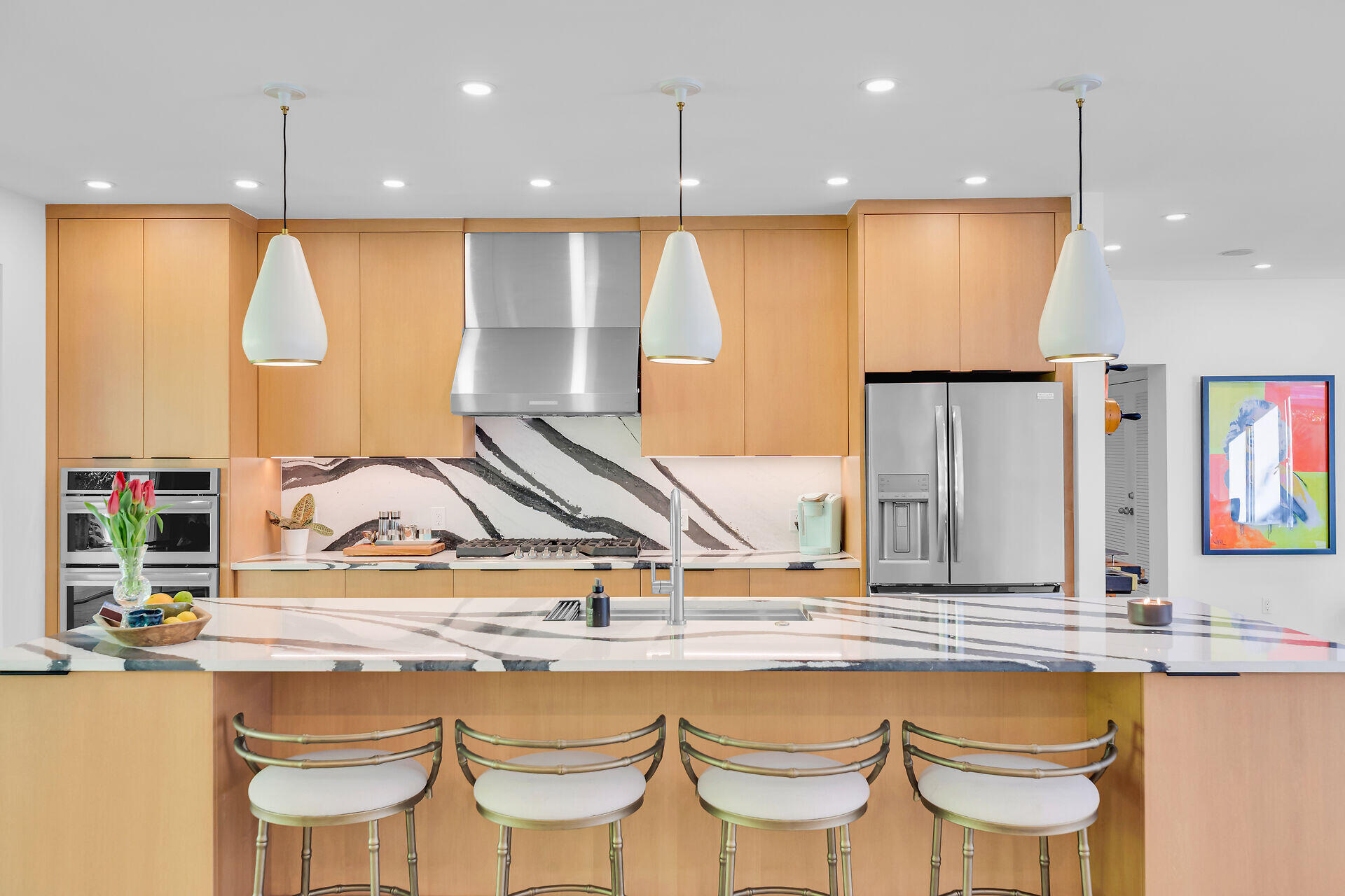 1501 Georgia Street Key West, FL 33040 - Photo 14 of 50 a kitchen with a table chairs sink and cabinets