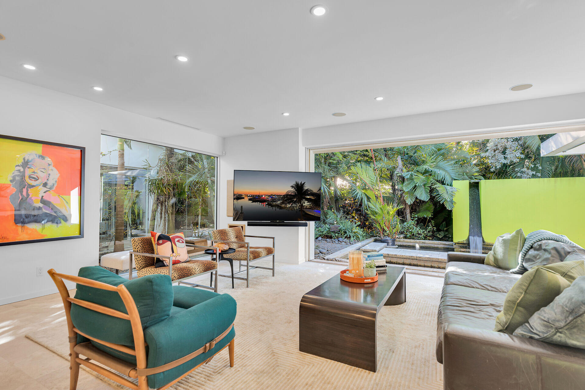 1501 Georgia Street Key West, FL 33040 - Photo 8 of 50 a living room with furniture and a flat screen tv