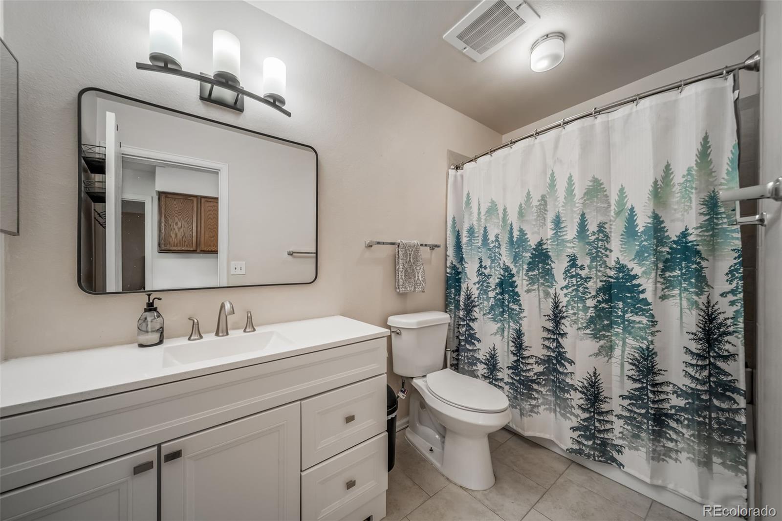 9240 Stargrass Circle Highlands Ranch, CO 80126 - Photo 32 of 46 a bathroom with a toilet sink and mirror