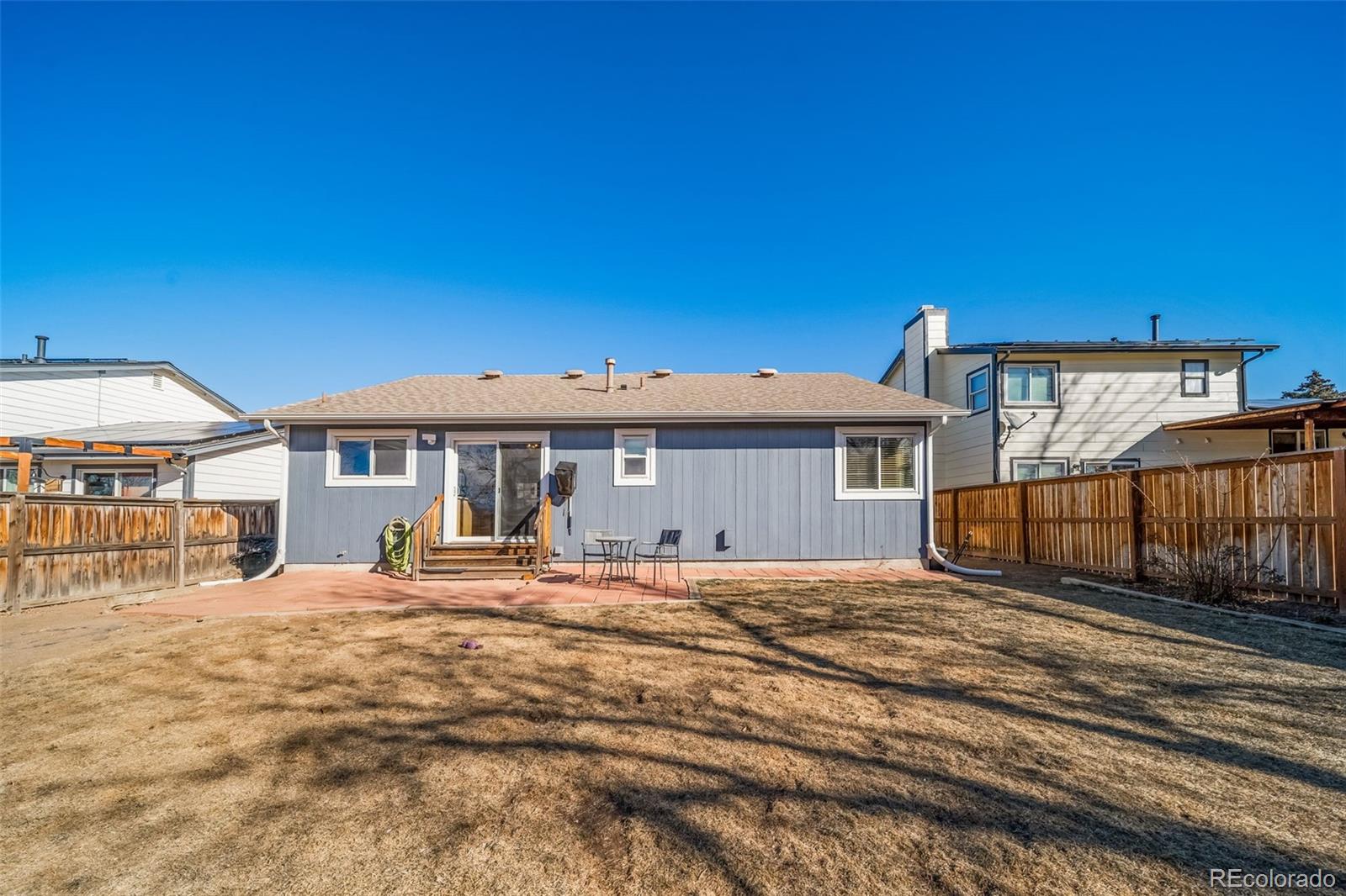 9240 Stargrass Circle Highlands Ranch, CO 80126 - Photo 43 of 46 a front view of a house with a yard