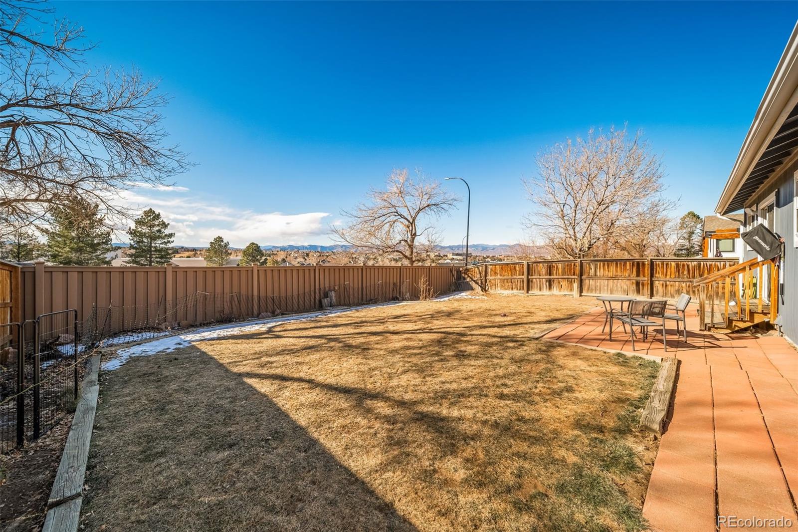 9240 Stargrass Circle Highlands Ranch, CO 80126 - Photo 45 of 46 a view of a backyard of the house