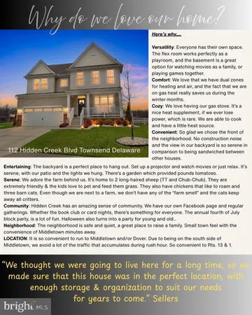 $615,000 | 112 Hidden Creek Boulevard, Townsend, DE 19734