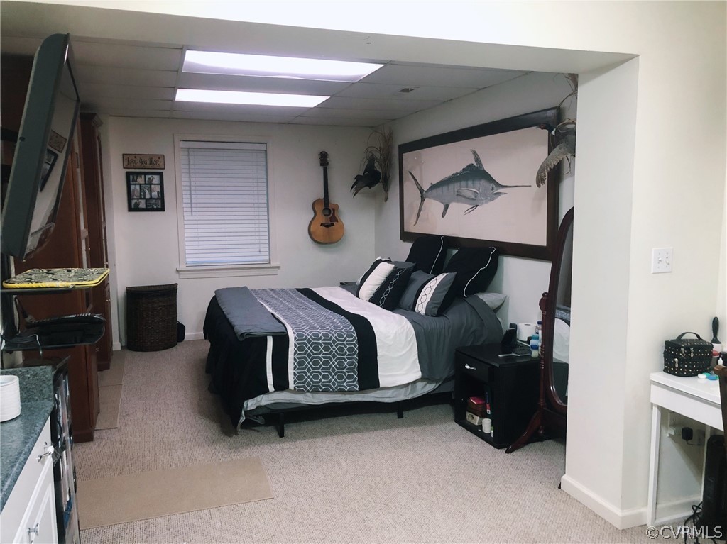 312 Sunset Ridge Drive Farmville, VA 23901 - Photo 20 of 25 a bedroom with a bed and a television