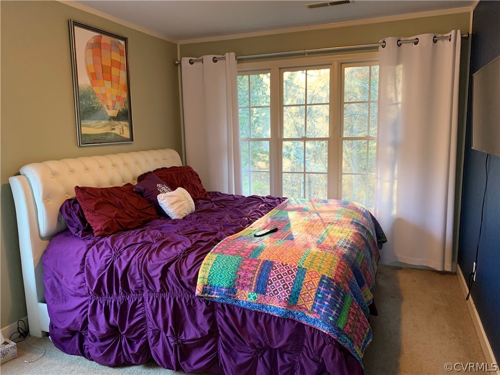 312 Sunset Ridge Drive Farmville, VA 23901 - Photo 21 of 25 a bedroom with a bed and a window
