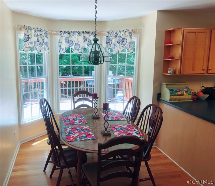 312 Sunset Ridge Drive Farmville, VA 23901 - Photo 10 of 25 a view of a dining room with furniture window and outside view