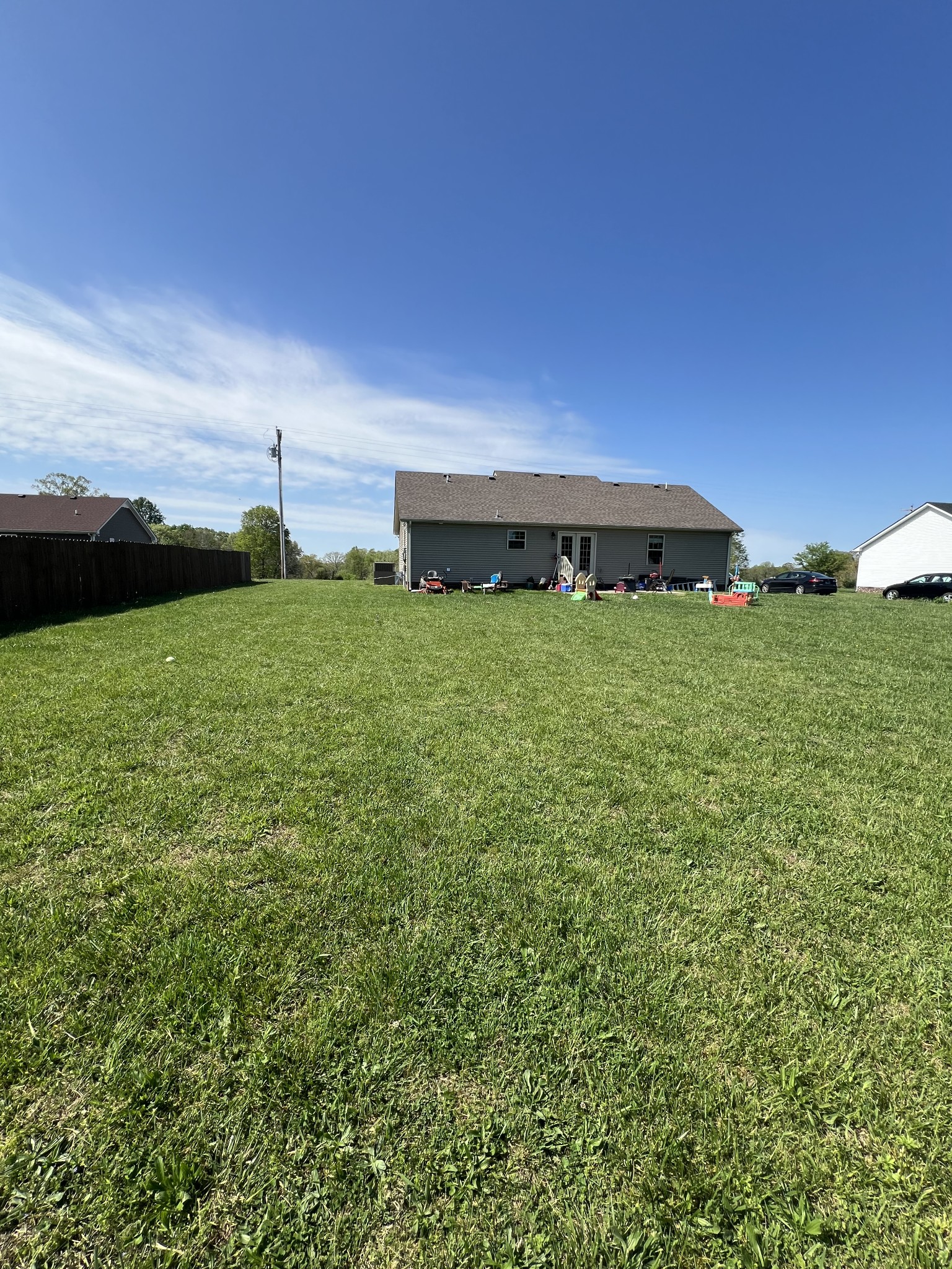 1288 Mt Olive Road Westmoreland, TN 37186 - Photo 15 of 16 a view of a big yard with potted plants and large tree