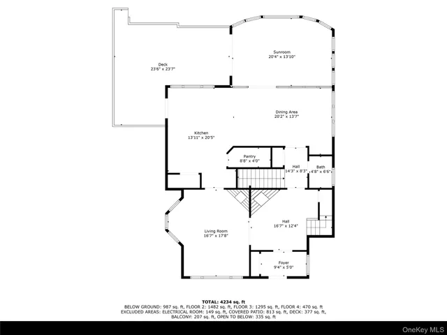 a picture of a floor plan